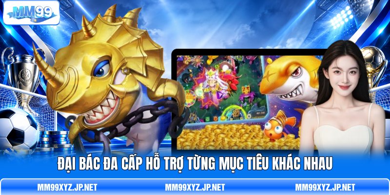 Đại bác đa cấp hỗ trợ từng mục tiêu khác nhau Đại bác đa cấp hỗ trợ từng mục tiêu khác nhau