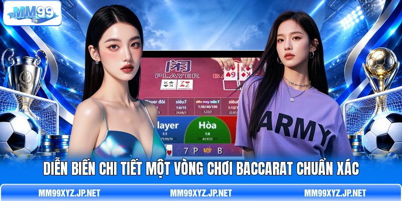 Diễn biến chi tiết một vòng chơi baccarat chuẩn xác