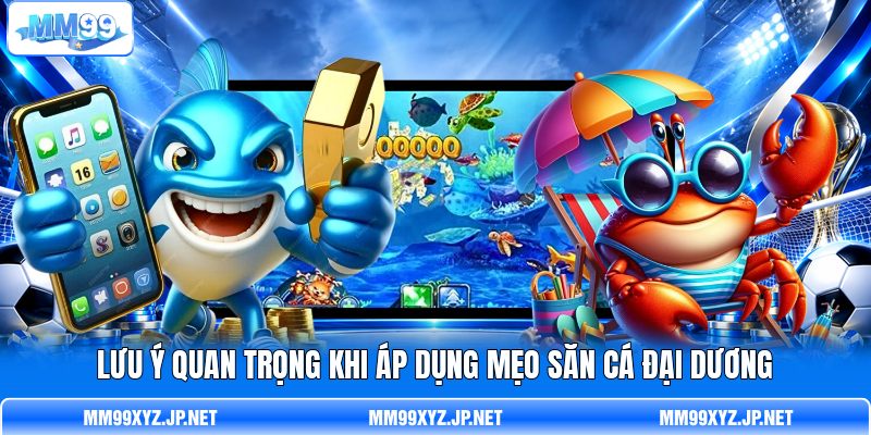 Lưu ý quan trọng khi áp dụng mẹo săn cá đại dương Lưu ý quan trọng khi áp dụng mẹo săn cá đại dương