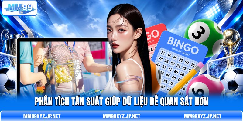 Phân tích tần suất giúp dữ liệu dễ quan sát hơn