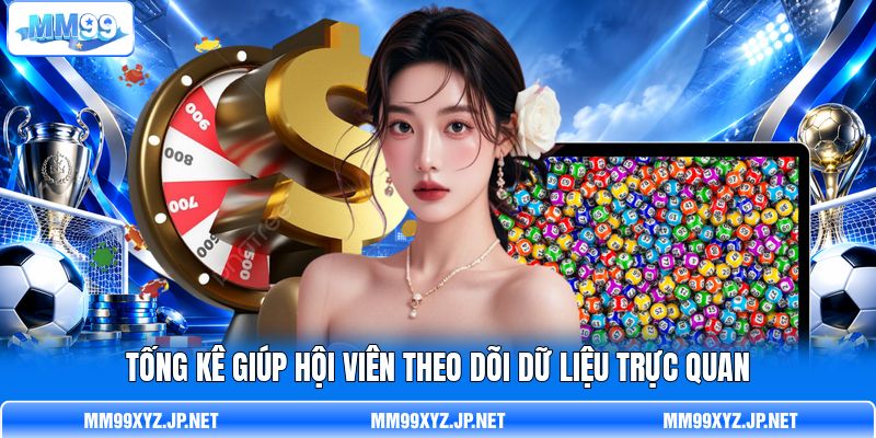 T ống kê giúp hội viên theo dõi dữ liệu trực quan